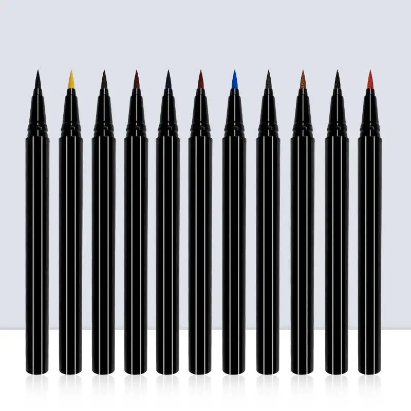 23 Colors Colorful Neon Eyeliner Makeup Waterproof Smudge-Proof Smooth Private Label Eyeliner Pen