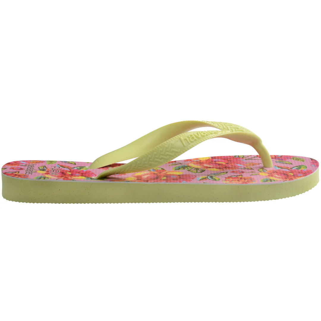 Chinelo Havaianas Farm Flor de Céu