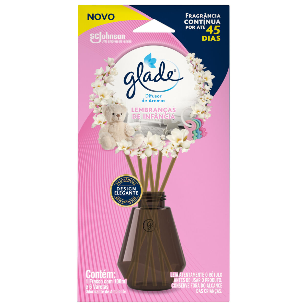 Desodorizador Glade Difusor Lembrancas de Infancia 100ml