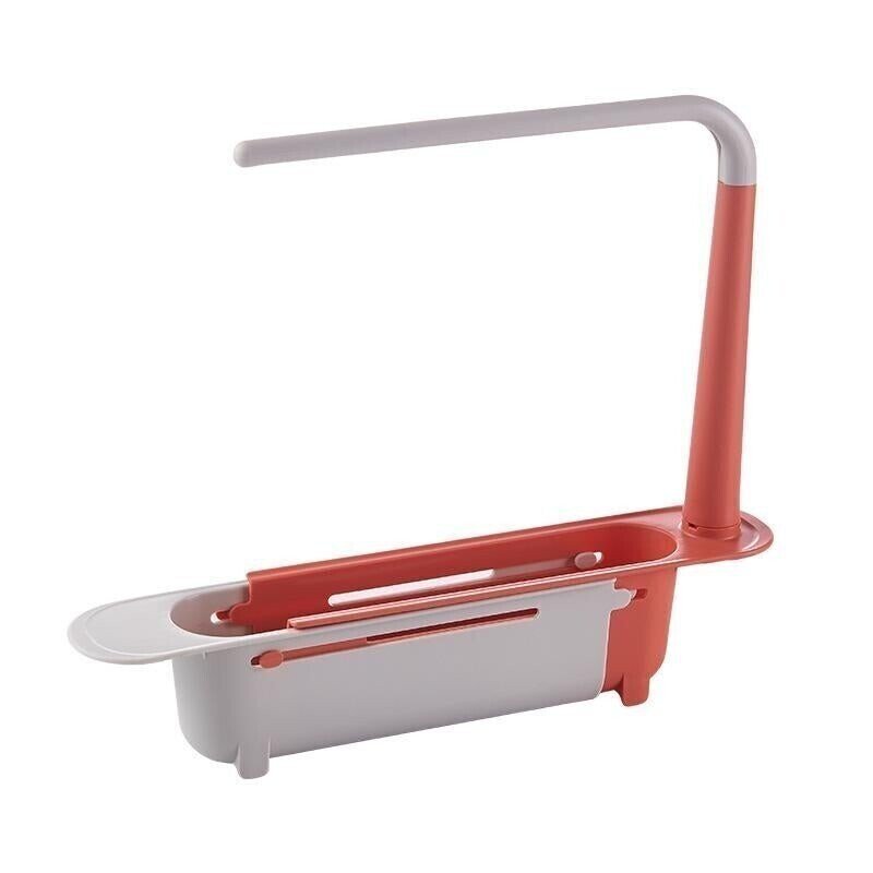 [🔥The 2022 The best Kitchen helper]Updated Telescopic Sink Storage Rack