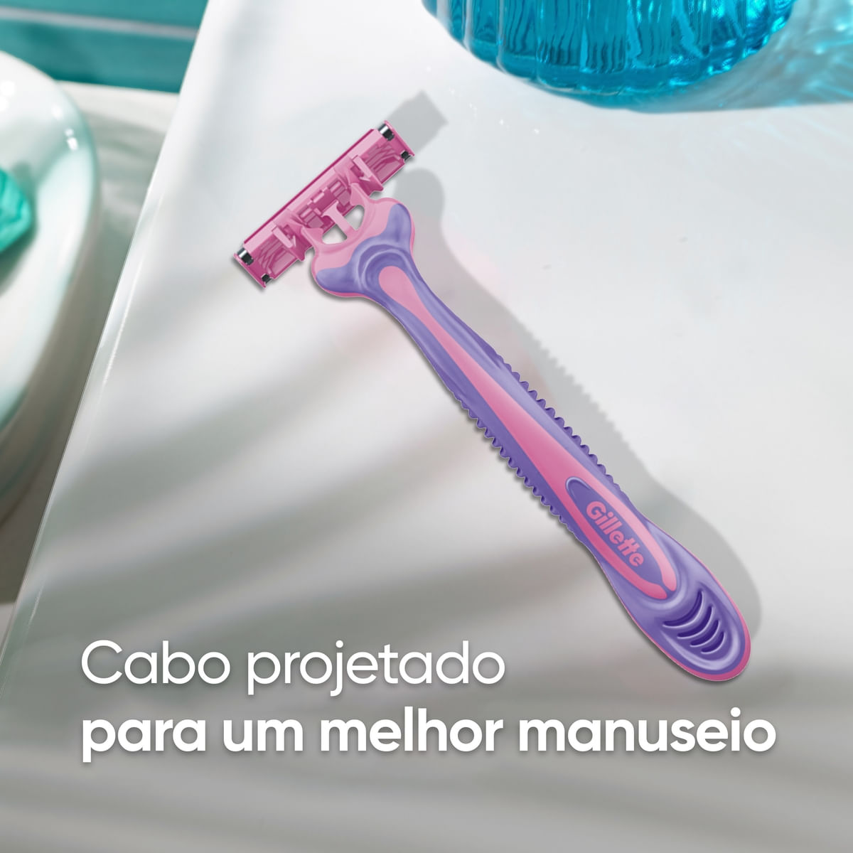 Aparelho de Depilar Gillette Prestobarba3 2 Unidades