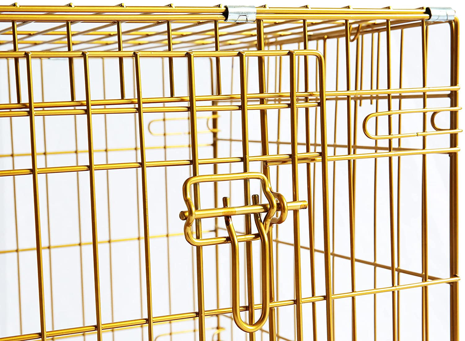 Homey Pet Double-Door Dog Crate Tray Removable Floor Grid，24