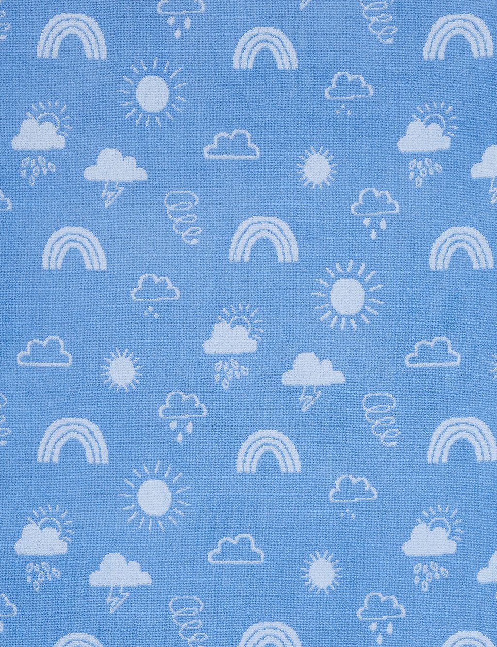 Pure Cotton Sun and Cloud Towel