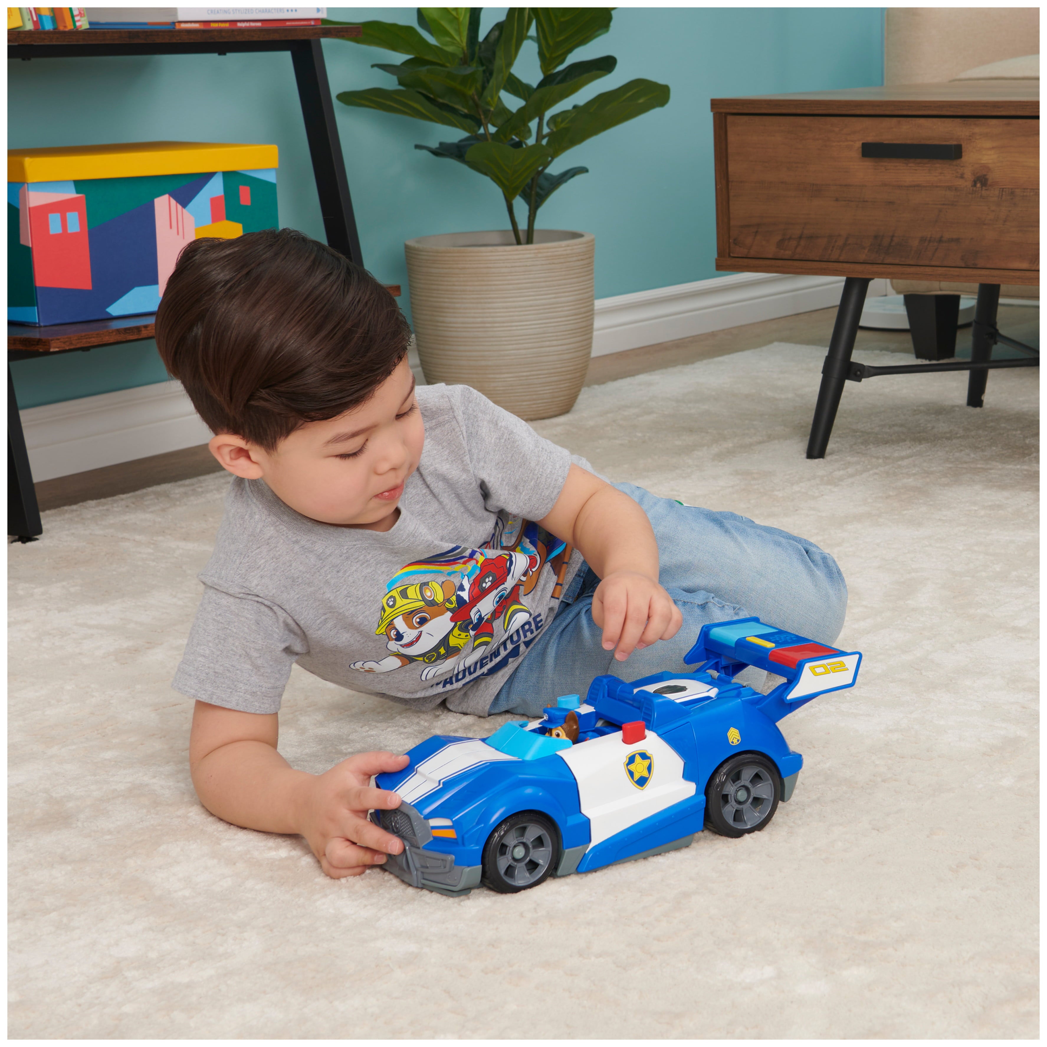 PAW Patrol， Chase 2-in-1 Transforming Movie City Cruiser and Motorcycle