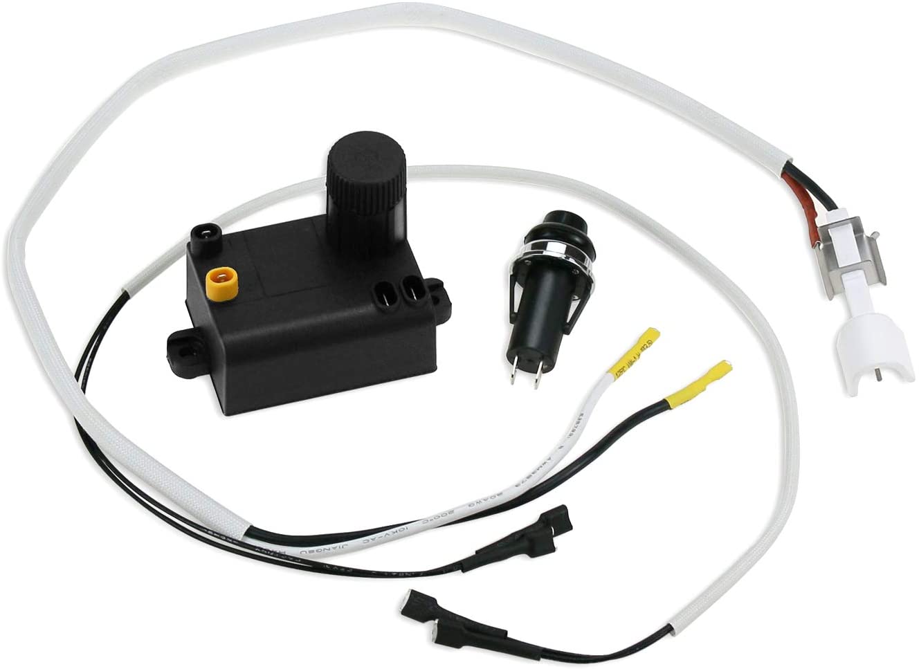 Grill Igniter Kit for Weber Spirit Front Knobs E-310, SP-310 Gas Grill, Weber 7642, 69850 Replacement Parts