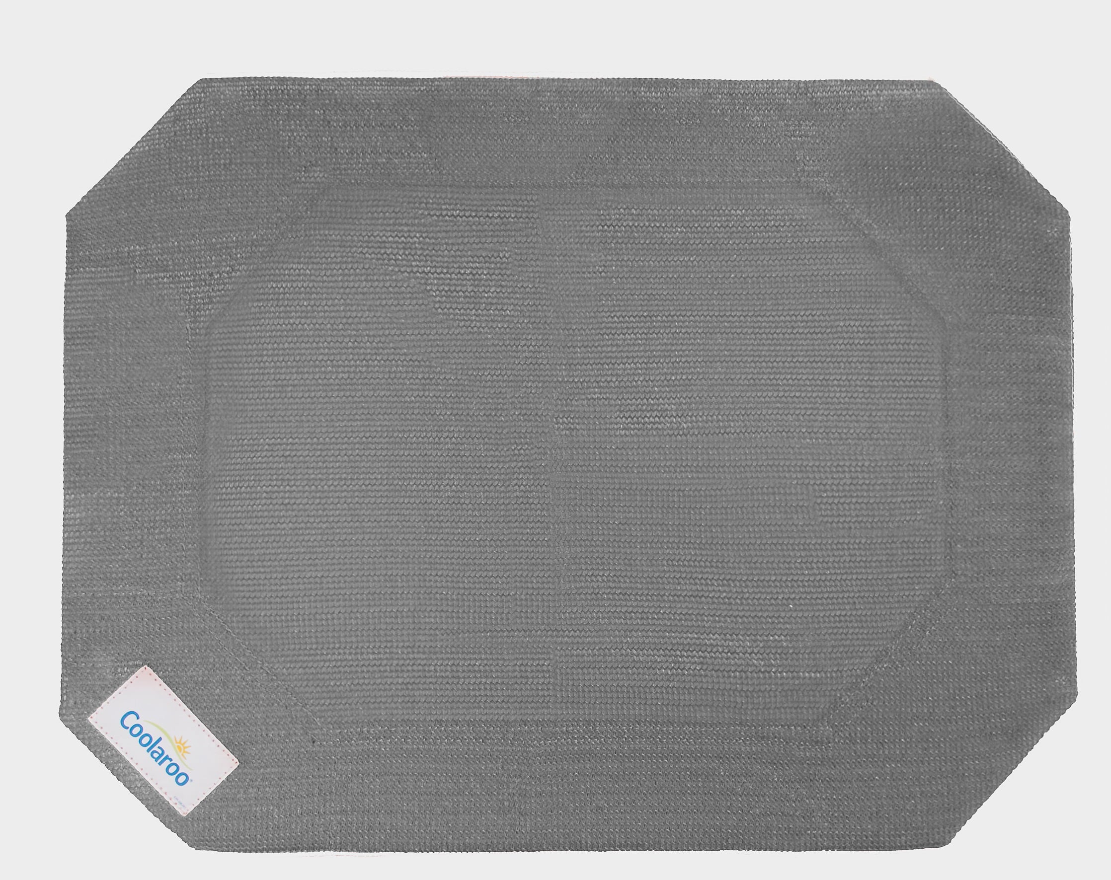 The Original Coolaroo Elevated Pet Dog Bed Replacement Cover， Medium， Gray