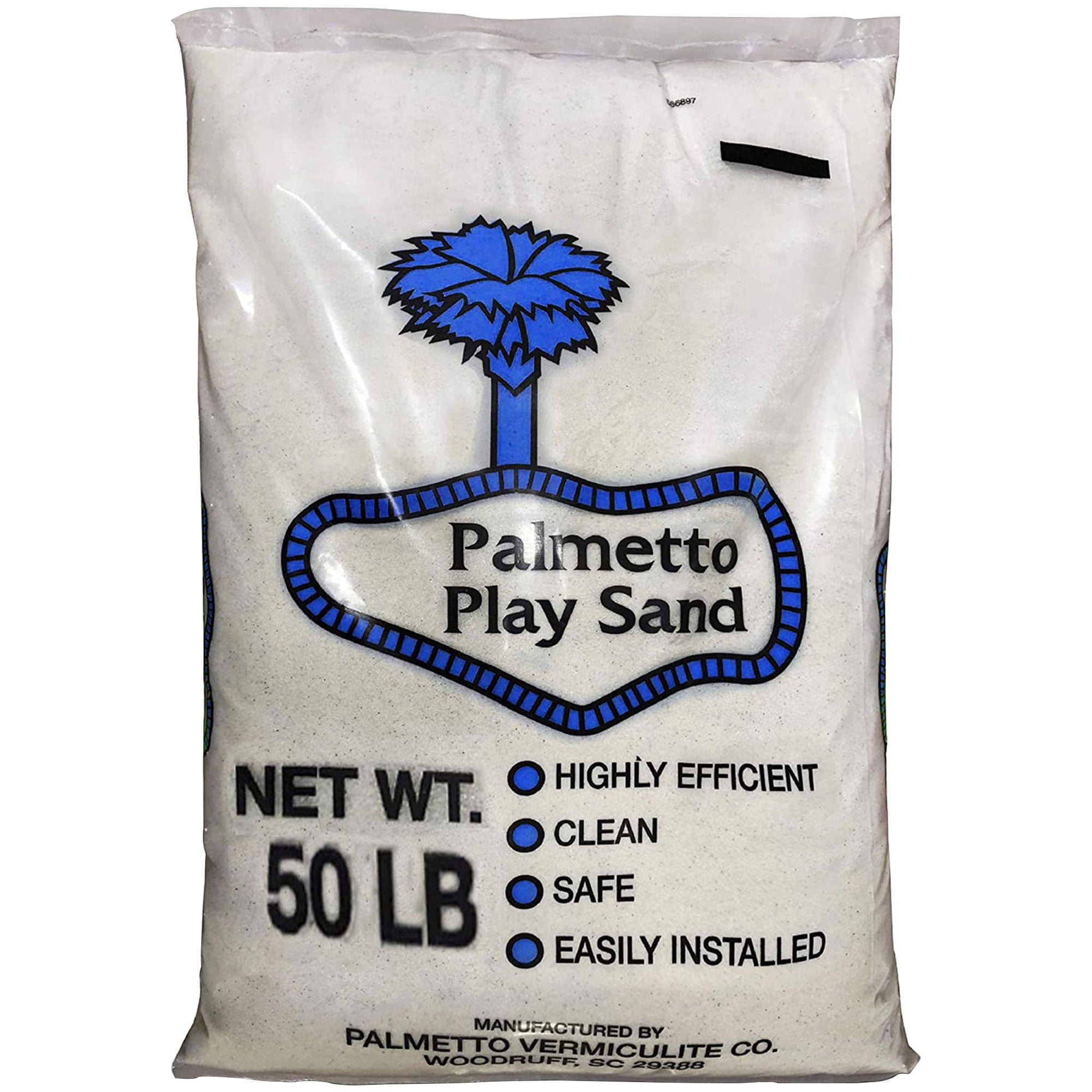 Palmetto Natural Play Sand for Sand Box & Play Areas, 50 Pounds (2 Pack)