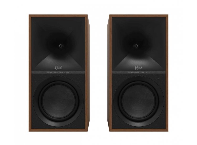 Klipsch The Sevens Heritage Inspired Walnut Powered Bookshelf Speakers (Pair)