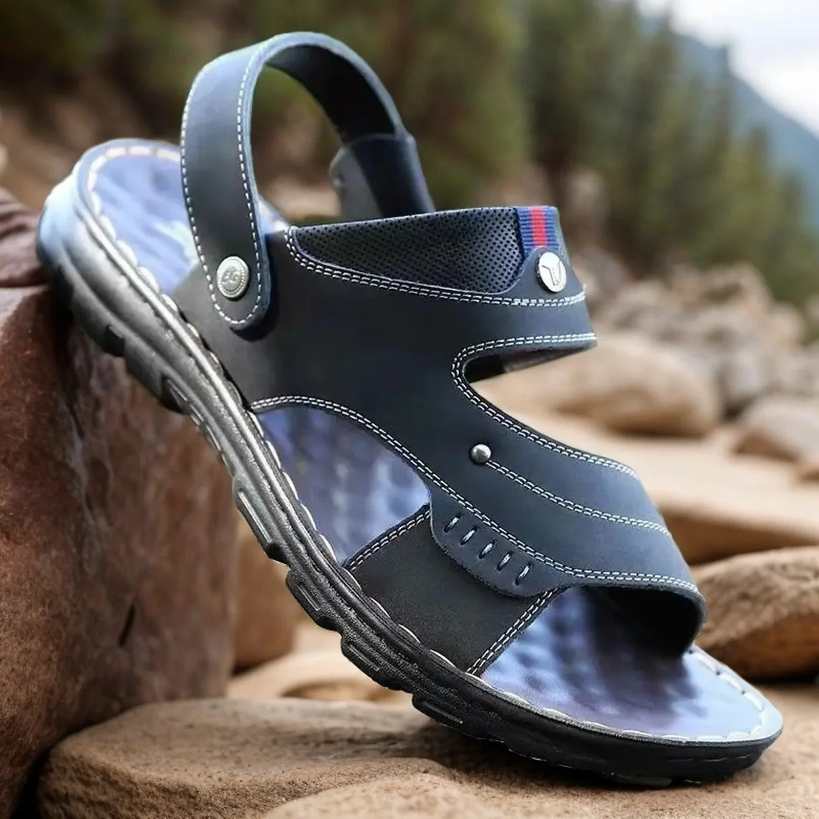 Sandálias OrthoComfort™ com Palmilha Massageadora / Conforto e Alívio para Seus Pés!