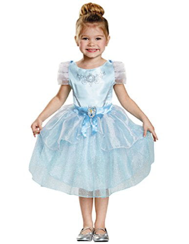 Disney Princess Cinderella Classic Girl's Halloween Fancy-Dress Costume， Toddler 3T-4T