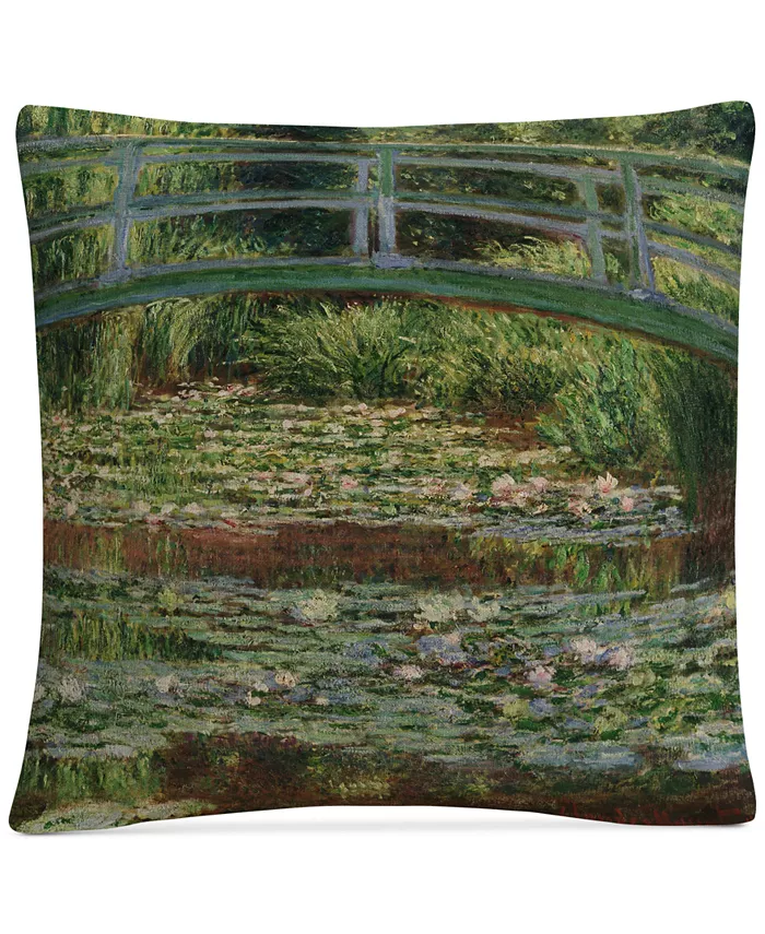 Baldwin Claude Monet The Japenese Footbridge 1899 Decorative Pillow， 16