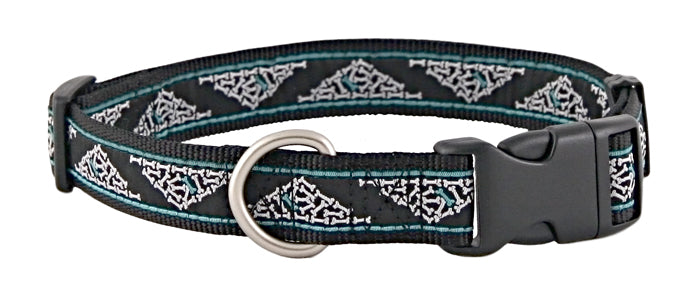 ''What Dreams Are Made Of'' Jacquard Ribbon Dog Collar Limited Edition - Medium