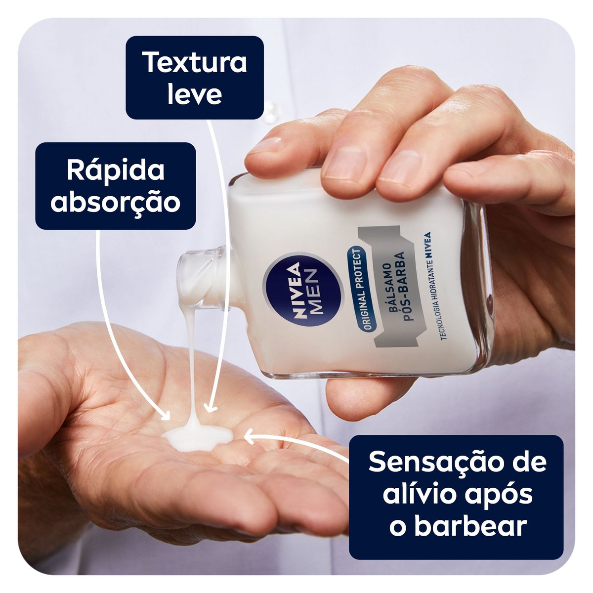 Balsamo Pos Barba Original NIVEA MEN Protect 100ml