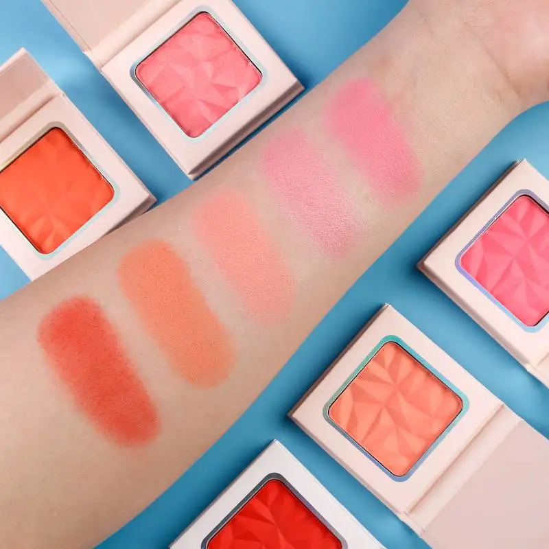 Private Label No Logo Diamond Single Blush Palette