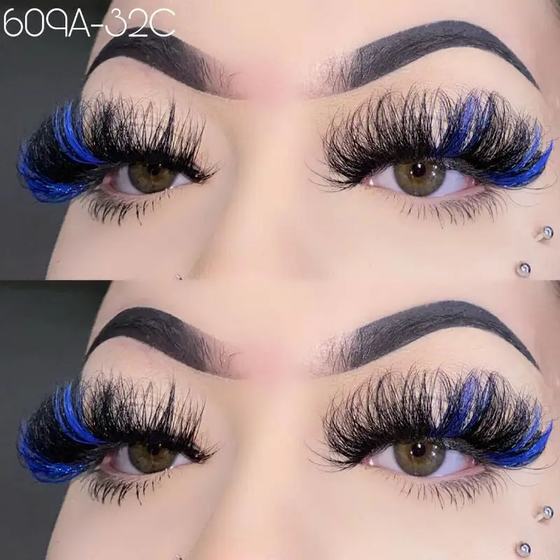 Custom Private Label 5D Color False Eyelashes