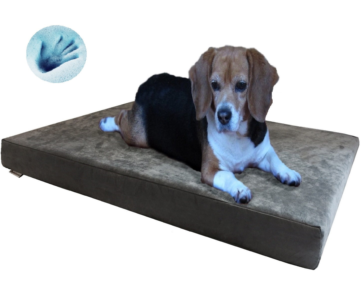 Large Orthopedic Waterproof Memory Foam Dog Bed for Medium Large Pet 41