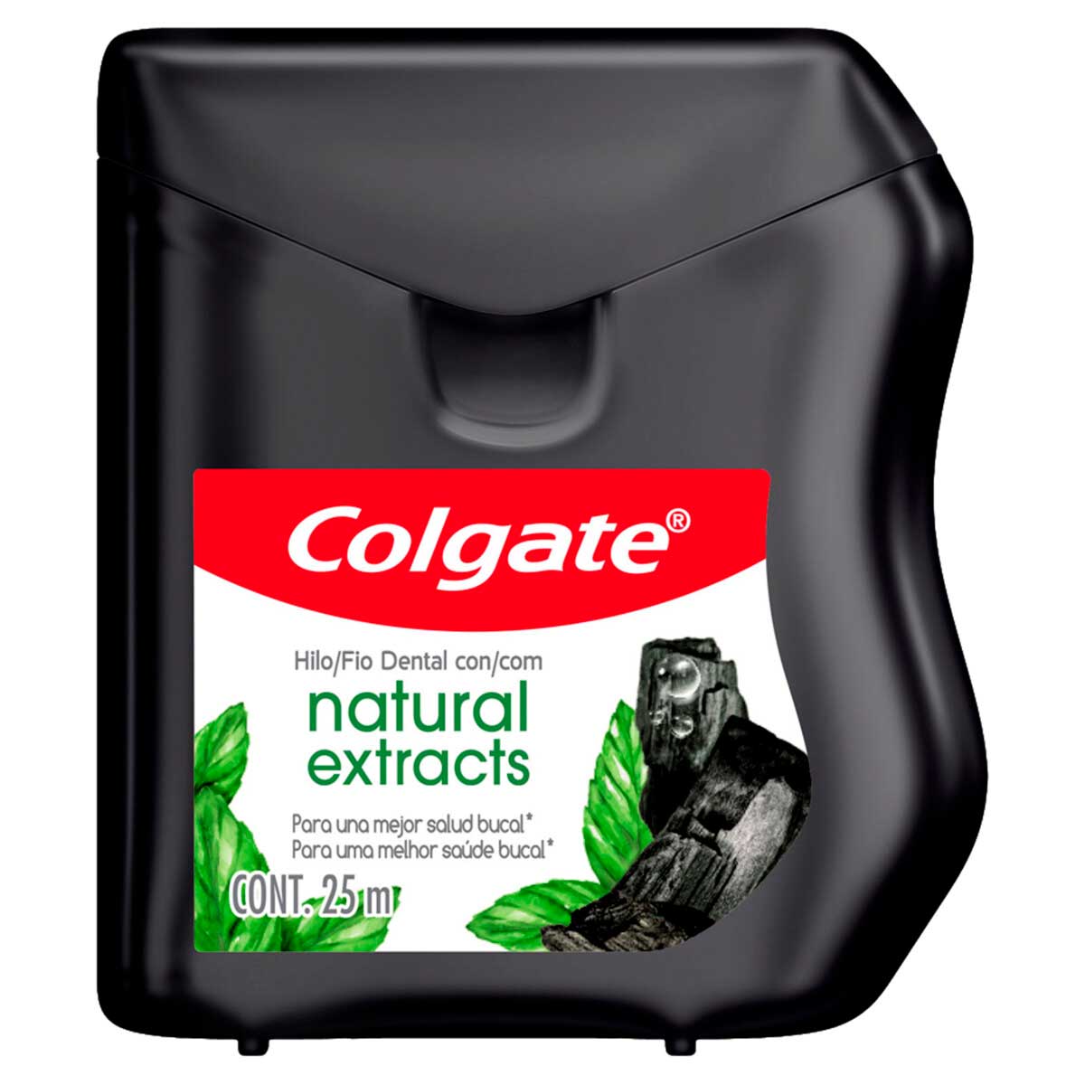 Fio Dental Encerado Colgate Natural Extracts Carvao 25m