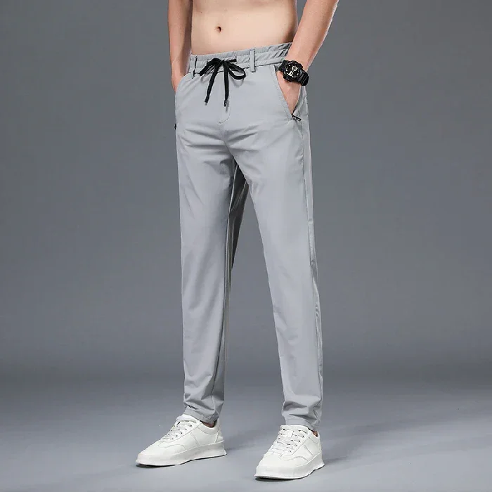 [COMPRE 1 E LEVE 3] Calça Zenith™ em Seda Gelo com Efeito Resfriador / A Calça que Une Tecnologia, Estilo e Máximo Conforto!