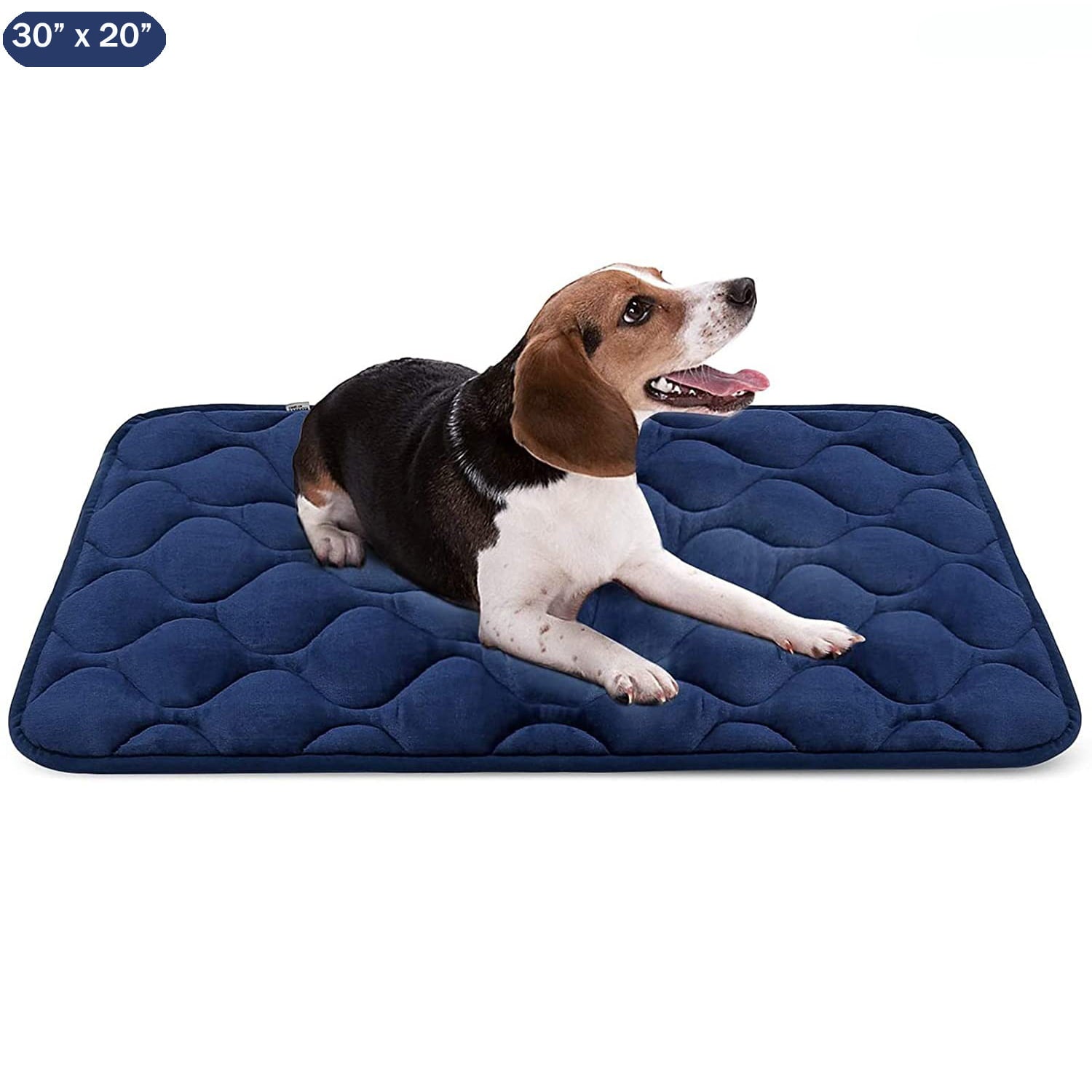 Dog Bed Mat Dog Crate Pad Washable Dog Mattress Pets Kennel Pad for Large Medium Small Dogs and Cats， 30