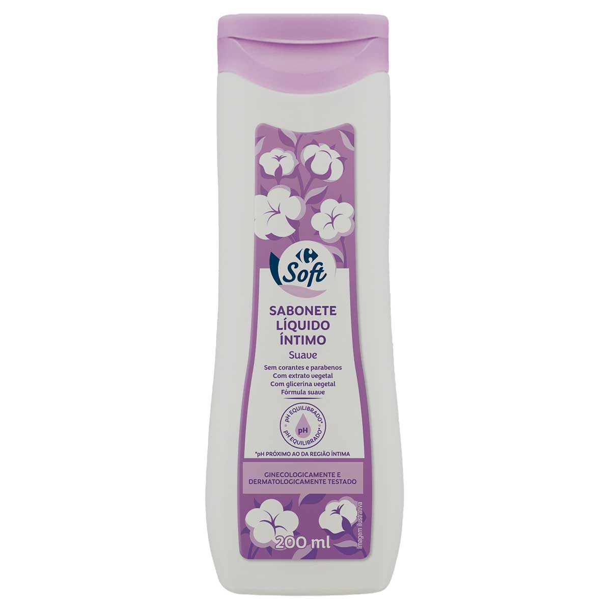 Sabonete Intimo Liquido Carrefour Soft Suave 200ml