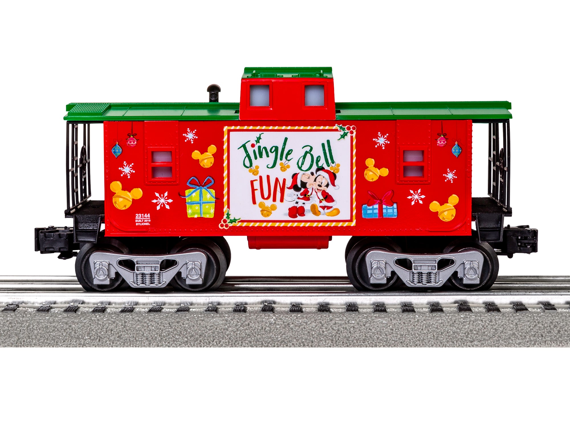 Lionel O Gauge Disney Christmas Electric Electric Train Set with Remote and Bluetooth Capability
