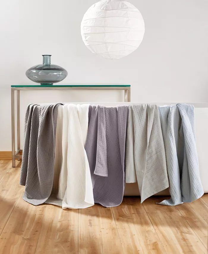 Uchino Waffle Twist 100% Cotton Towel Collection