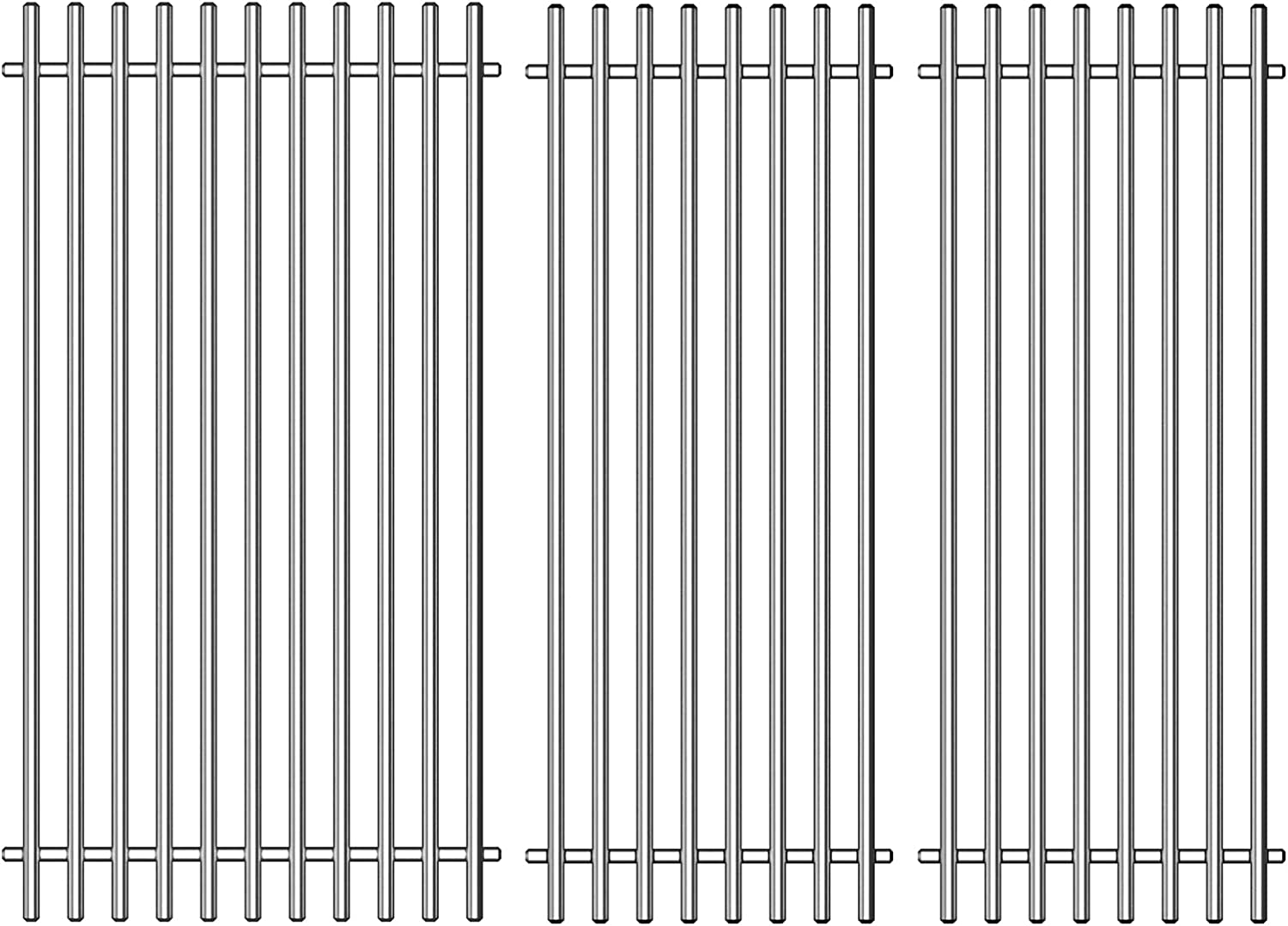 Cooking Grates Grid for Char-Broil 4 Burner 463330521, 463331021, 463331221, 463331422 Performance Gas Grills