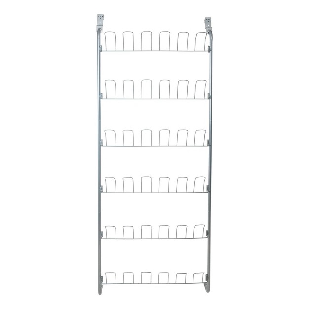 Organize It All Overdoor Wire Shoe Rack Basic Collection