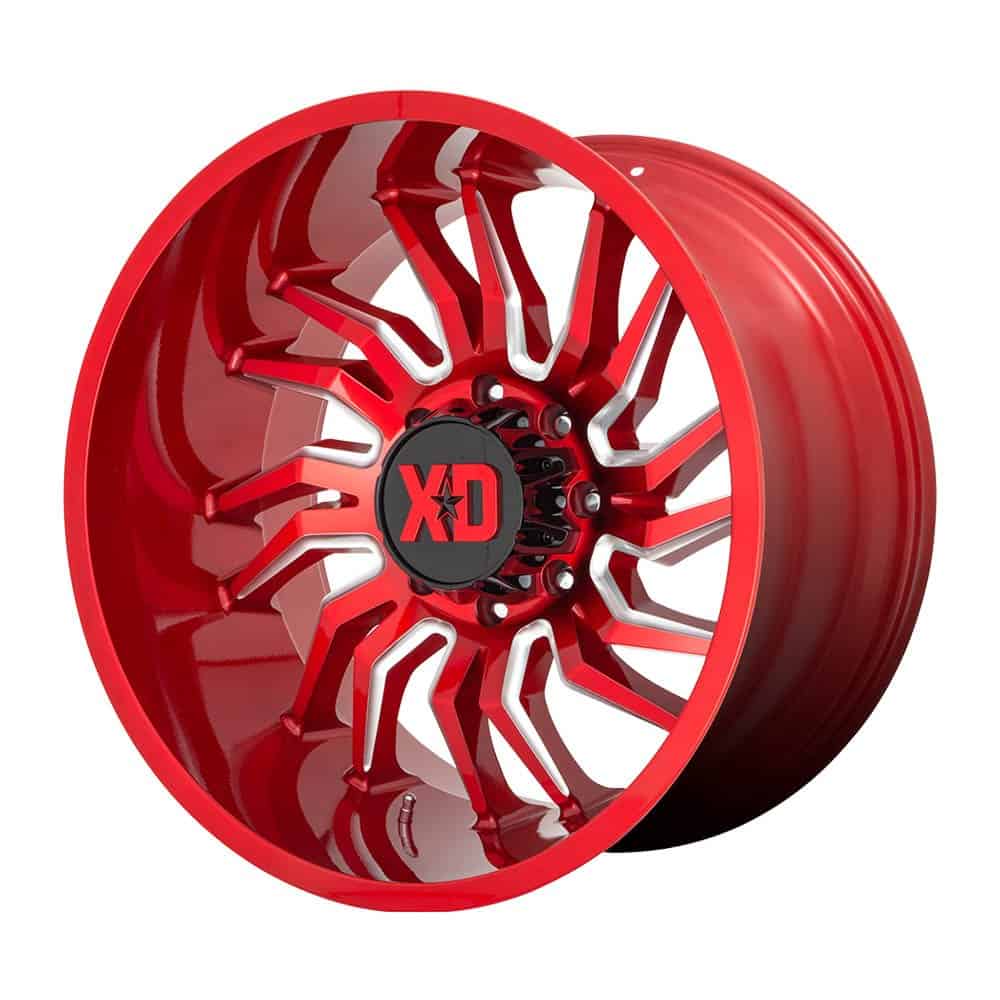 XD XD858 TENSION XD858 20X10 6X135 GL-RED-MIL -18MM
