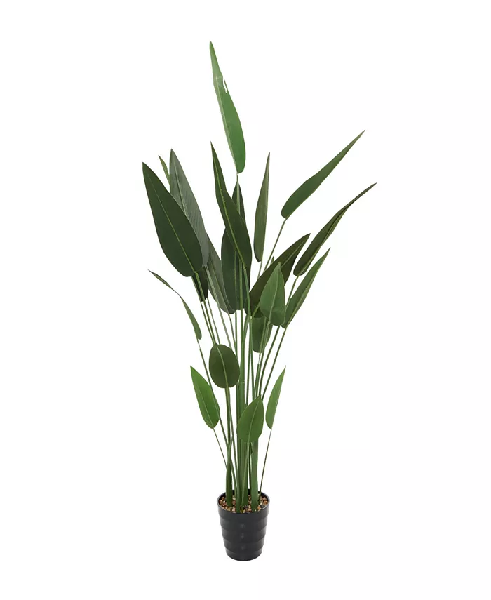Rosemary Lane Contemporary Bird of Paradise Artificial Plant， 61
