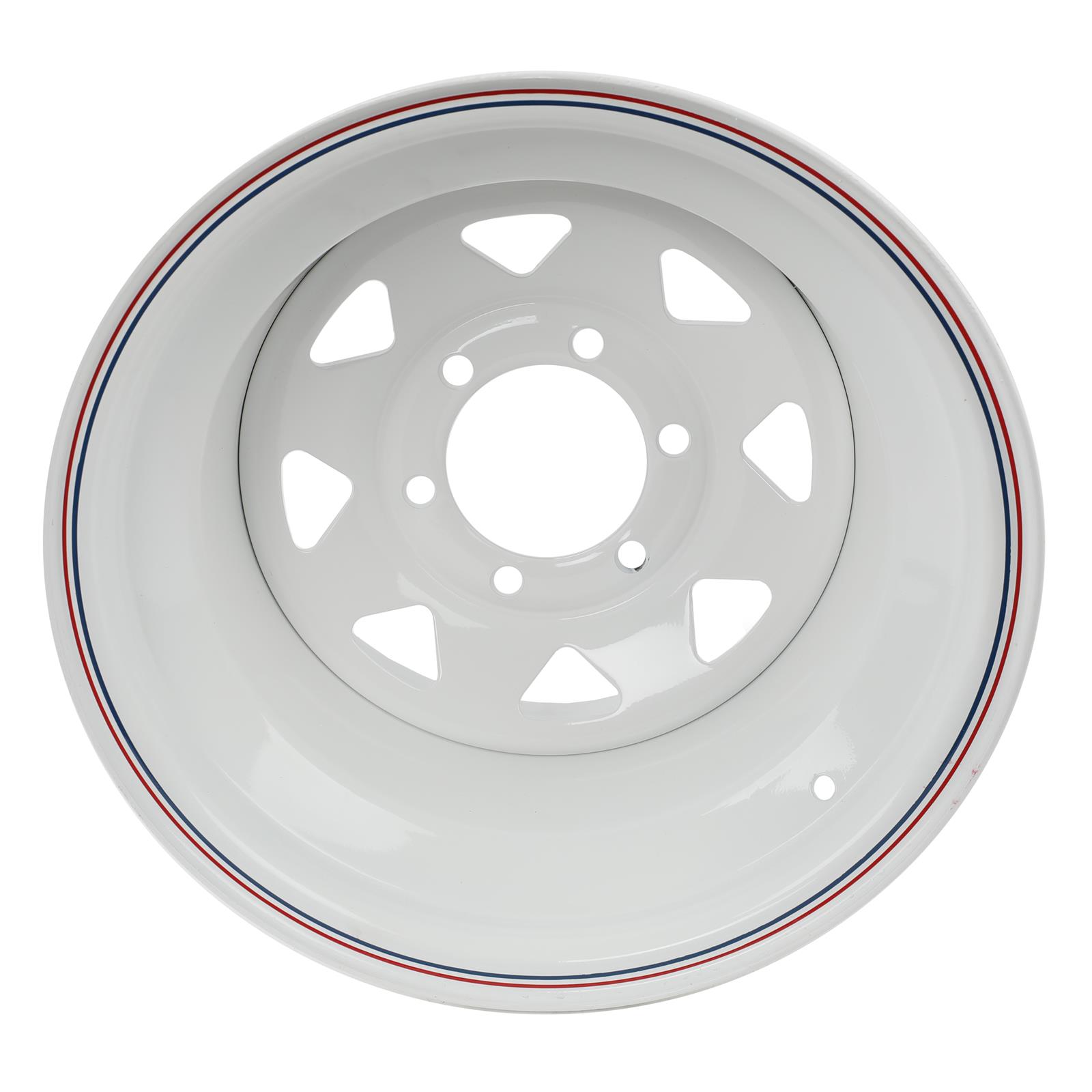 U.S. Wheel 70-5060 U.S. Wheel 70 Series White 8-Spoke Wheels