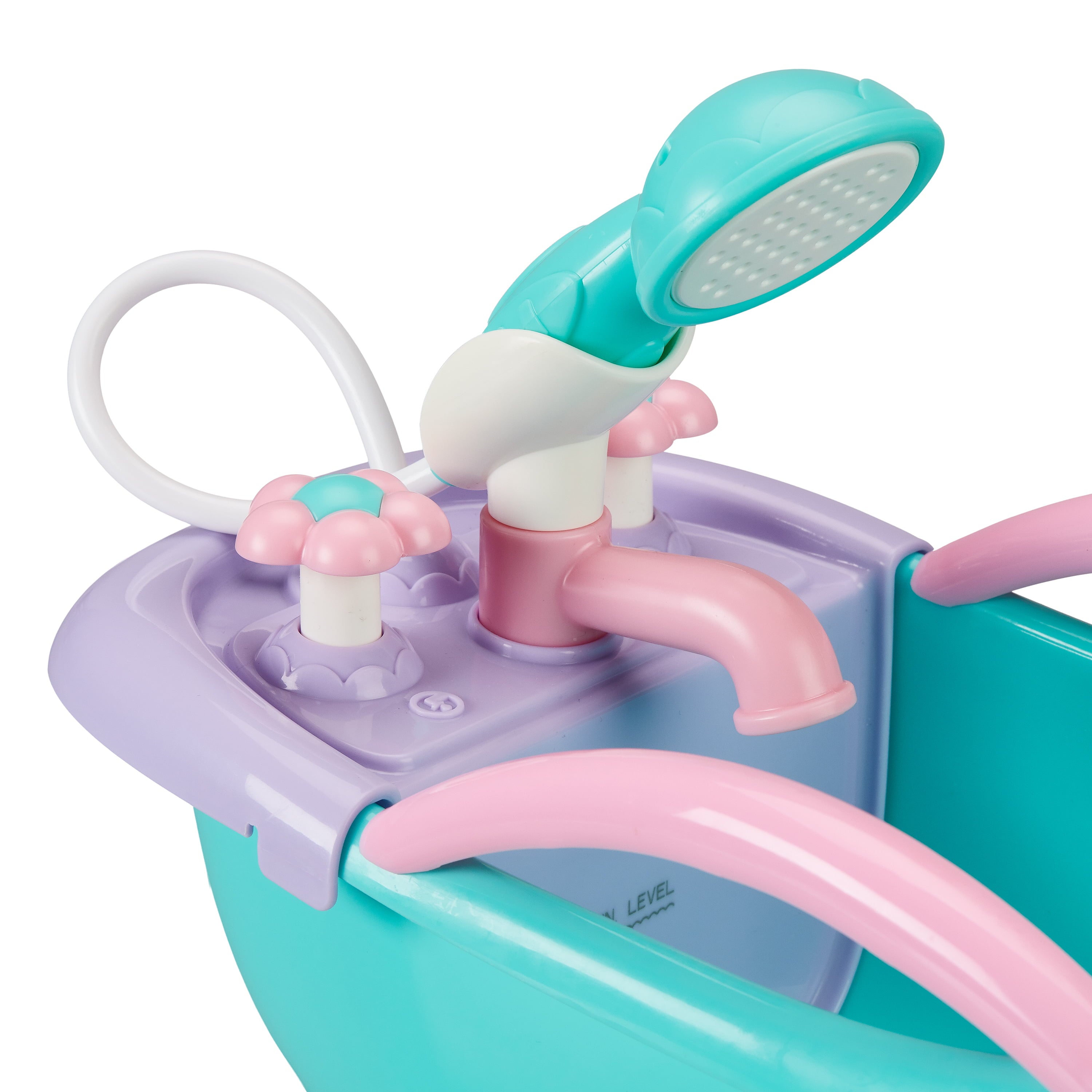 My Sweet Love Soft Baby Doll and Motorized Bathtub Set, 3 Pieces