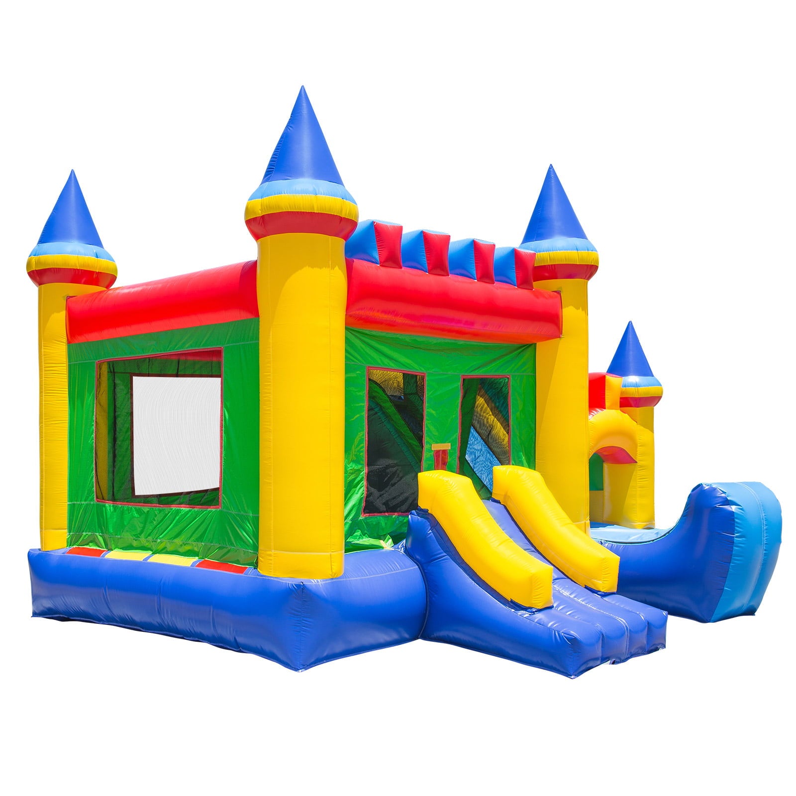Inflatable HQ Cloud 9 Commercial Grade Bounce House Castle Kingdom with Jumper Slide