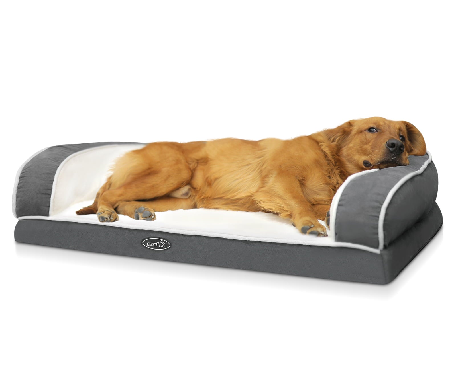 Pecute Orthopedic Dog Bed， XL Large Pet Bed Soft Couch with Removable Cover