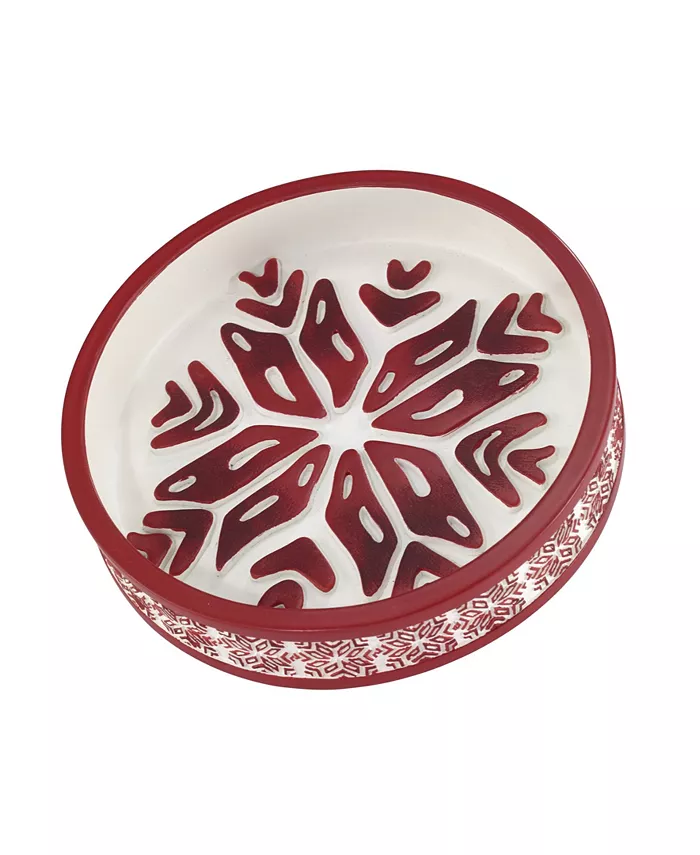 Avanti Christmas Gnomes Soap Dish
