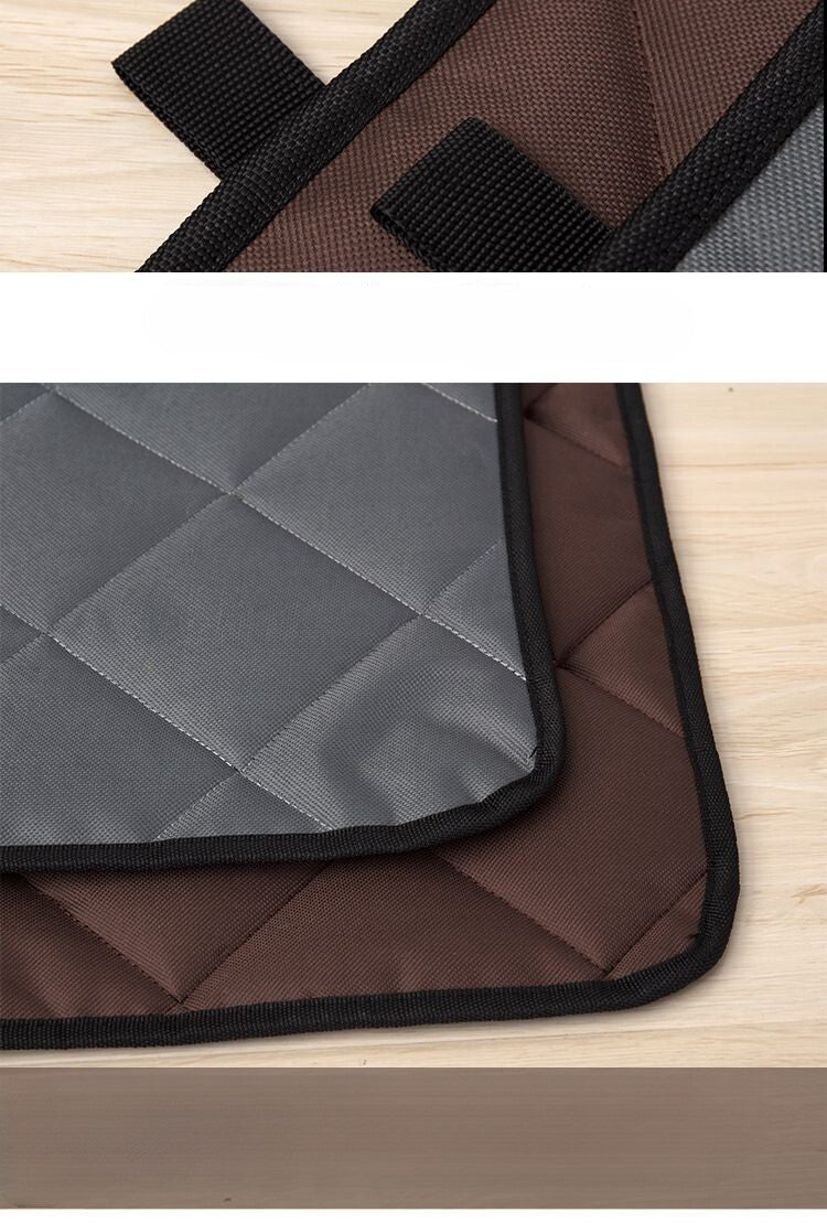 Dog Mat Summer Waterproof Bite-Resistant Oxford Cloth Kennel Sleeping Mat Non-slip Car Pet Cool Mat，Grey