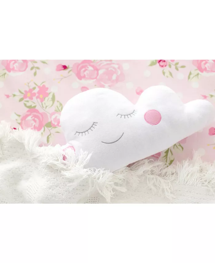 My Baby Sam Cloudy Pink Decorative Pillow