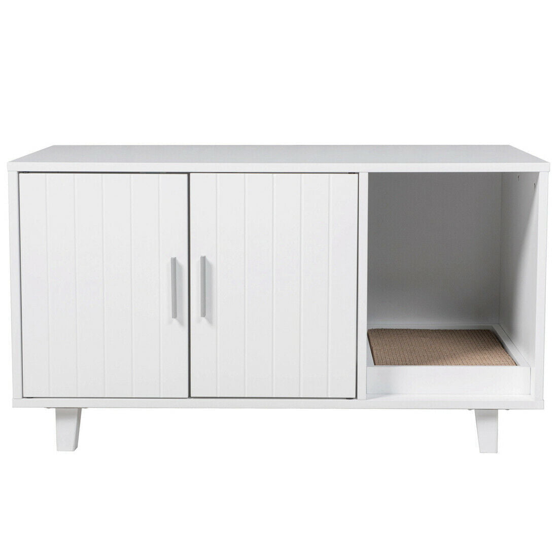 Modern Pet Crate Cat Washroom Hidden Litter Box Enclosure House Table