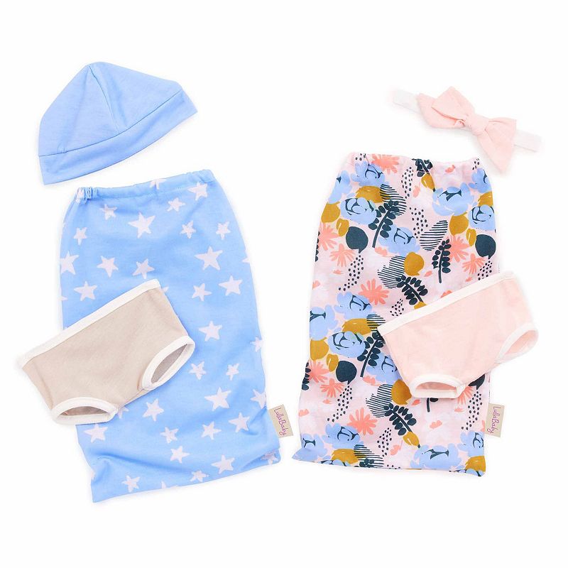 Babi LullaBaby 14-in. Twin Baby Dolls with Sleep Accessories