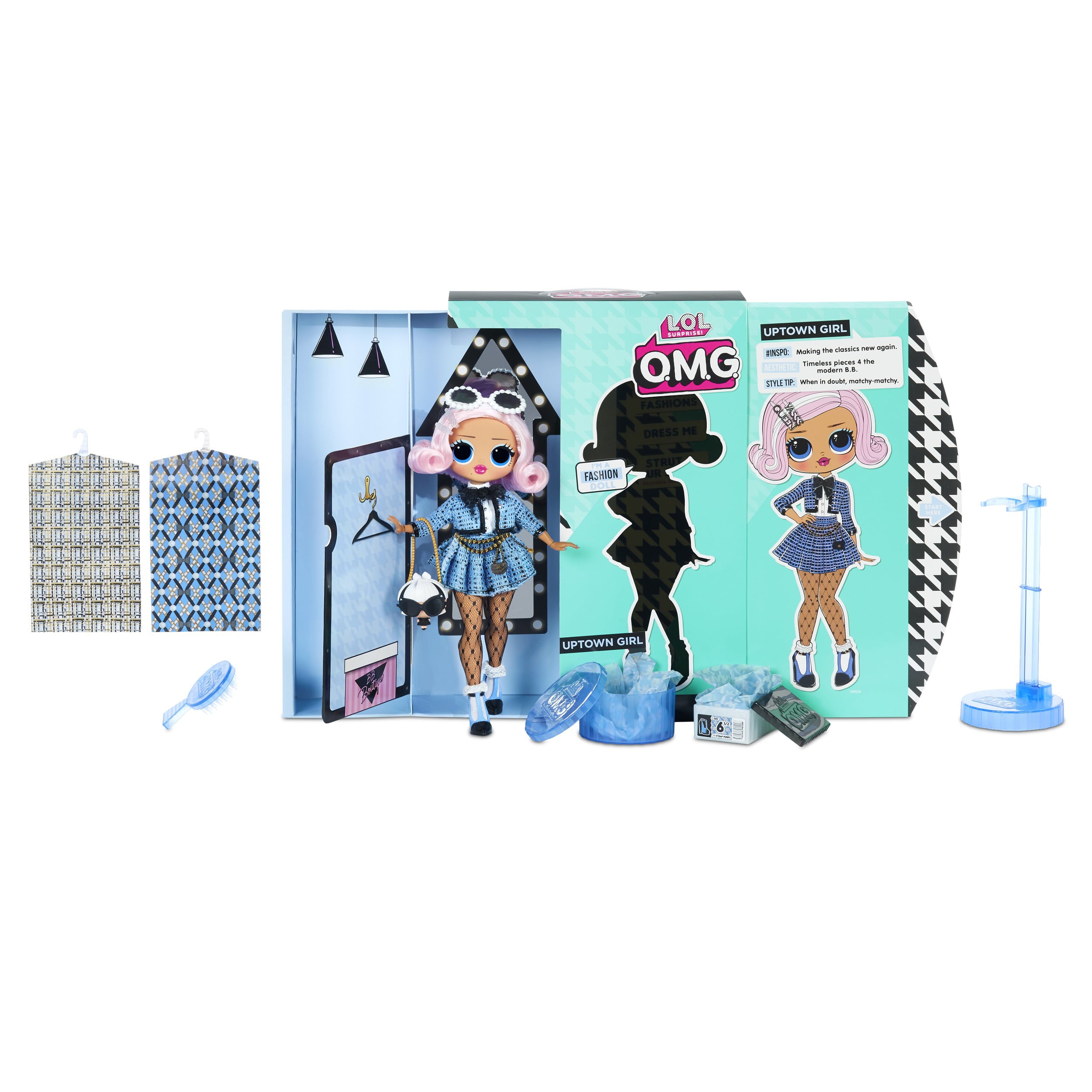 LOL Surprise Omg Uptown Girl Fashion Doll With 20 Surprises, Great Gift for Kids Ages 4 5 6+
