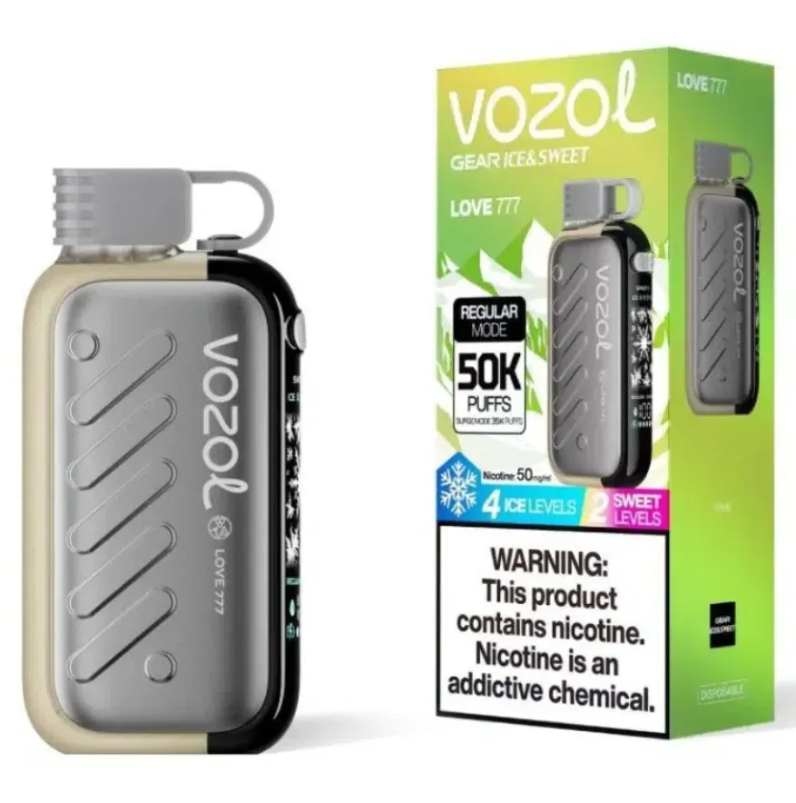 🧊 VOZOL GEAR ICE&SWEET 50000 Puffs – 10-Pack Disposable Vape with Ice & Sweet Control