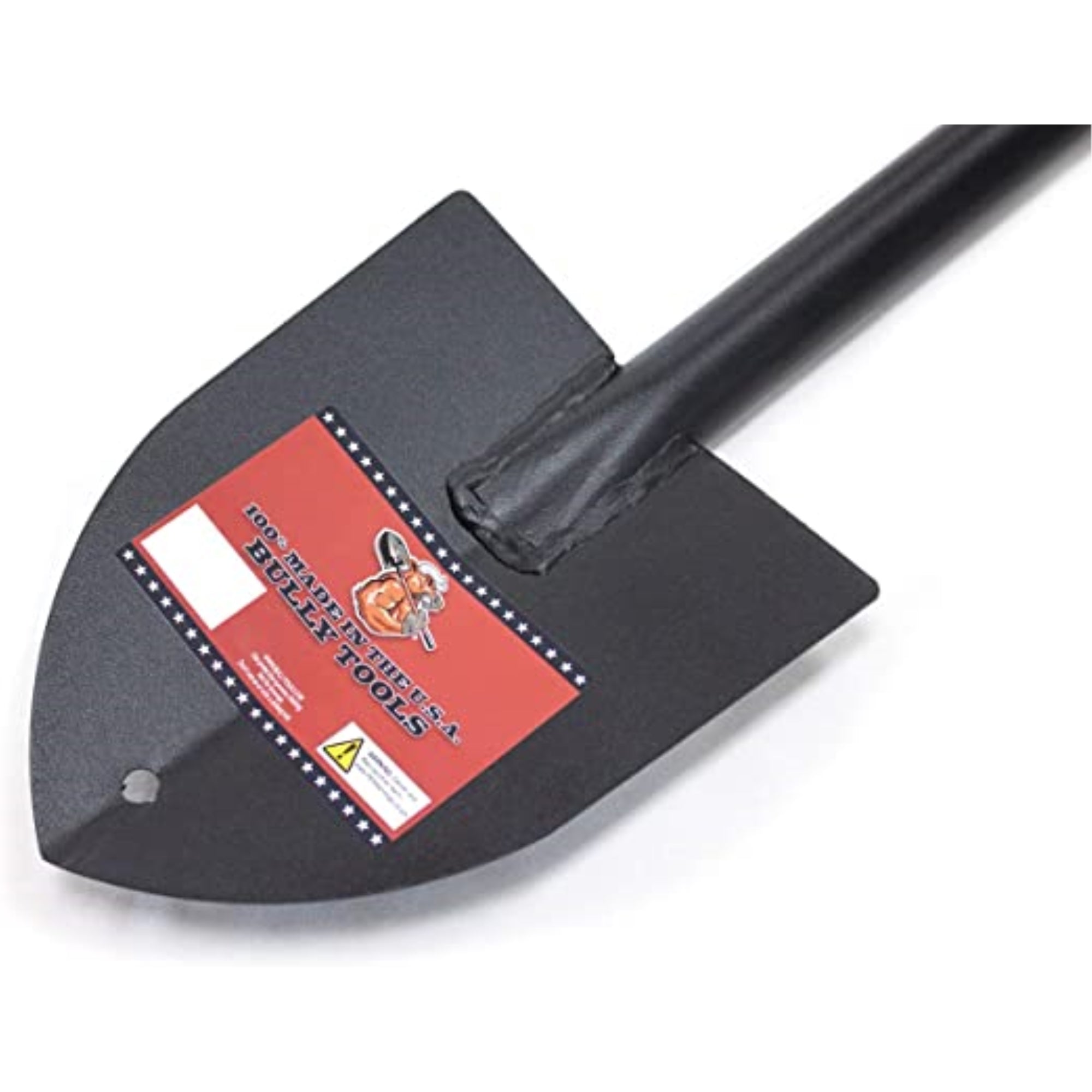 Bully Tools 92712 14-Gauge Round Point Trunk Shovel with Poly D-Grip Handle, 32"