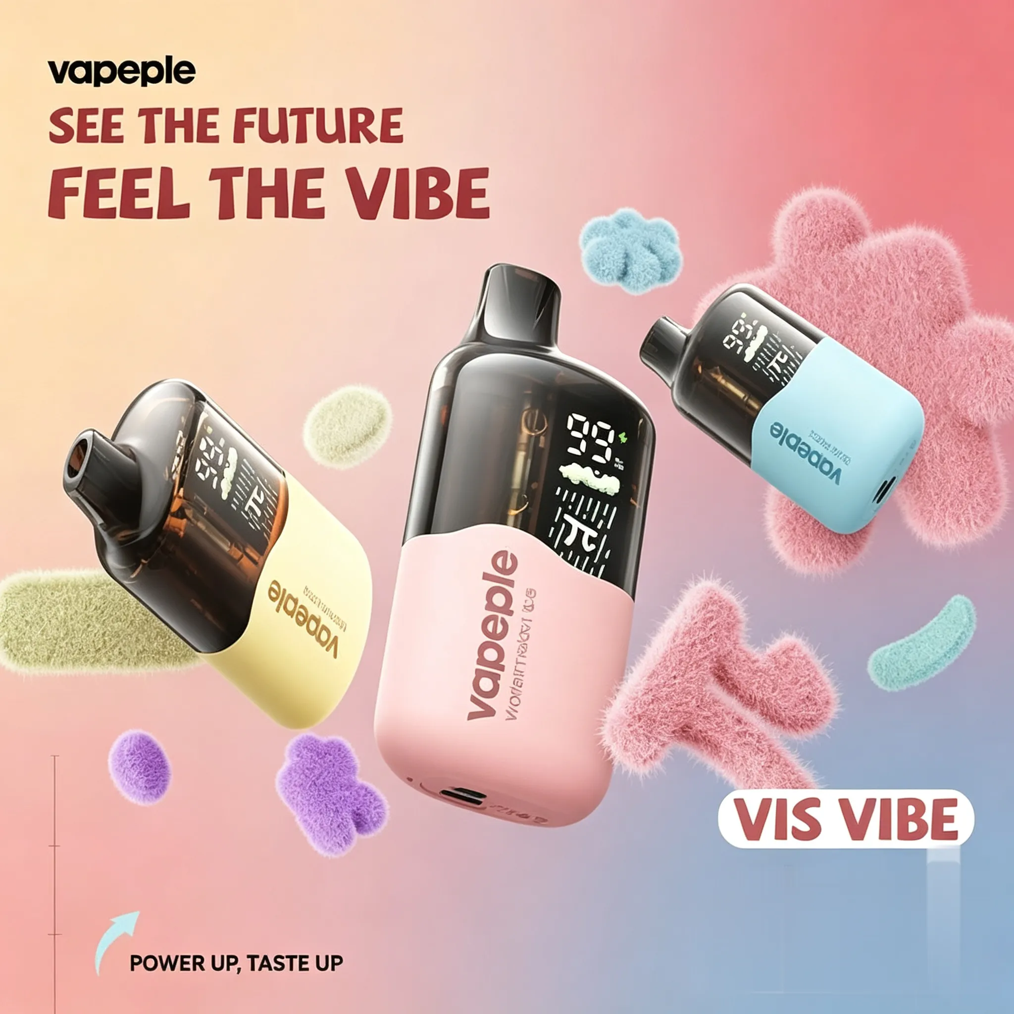 VAPEPIE VIS VIBE 70K Disposable Vape – Smart Display Edition with 70,000 Puffs|🚚🇦🇺 Sydney Stock