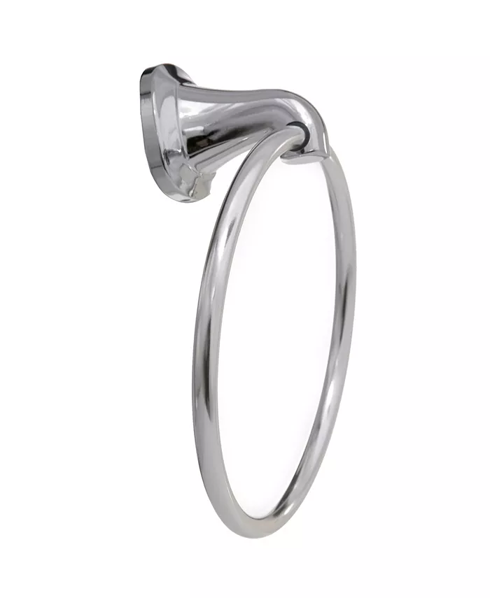 Arista Bath Products Arista Belding Towel Ring Chrome Finish