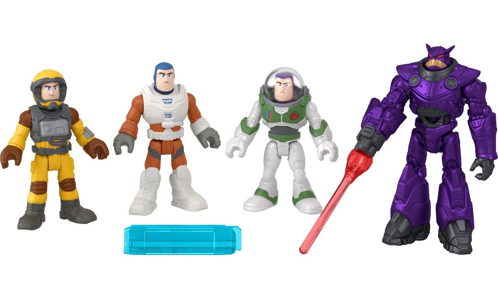 Disney and Pixar Lightyear Imaginext Buzz Lightyear Mission Multipack 6-Piece Figure Set