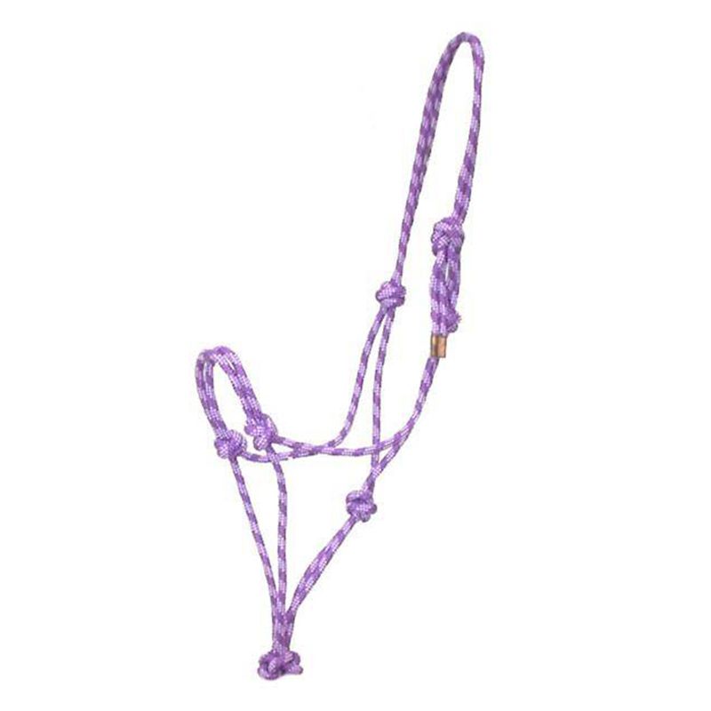 Tabelo Cowboy Rope Halter Lt Purple/Purple