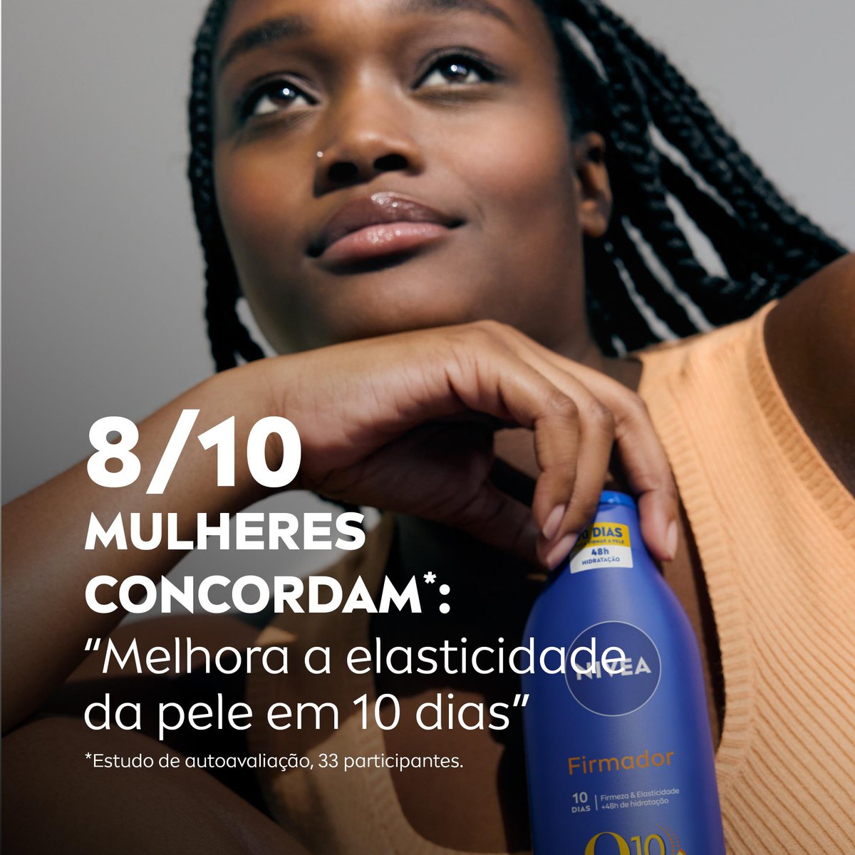 Locao Hidratante Firmador NIVEA Q10 + Vitamina C Pele Seca 400ml