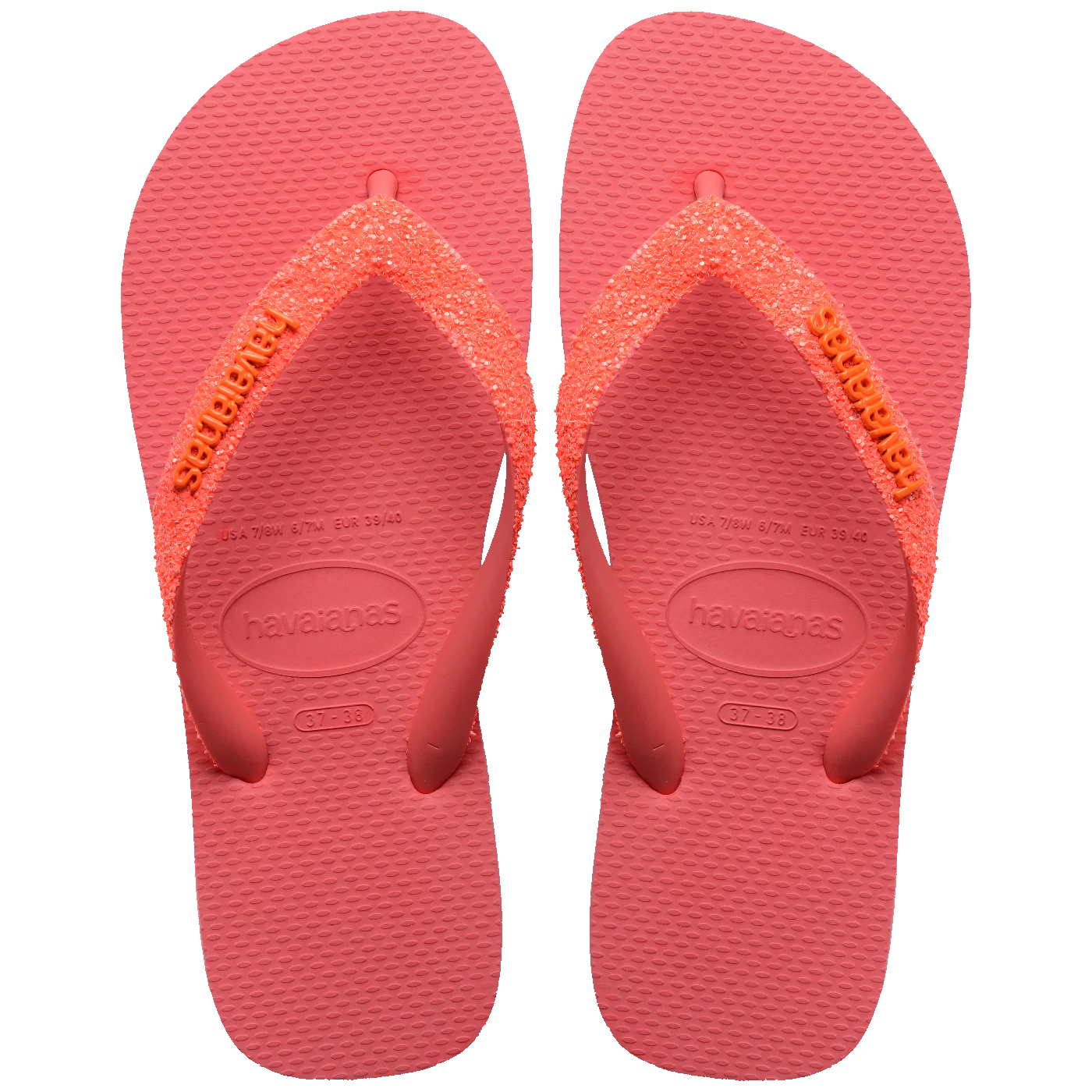 Chinelo Havaianas Top Glitter Neon
