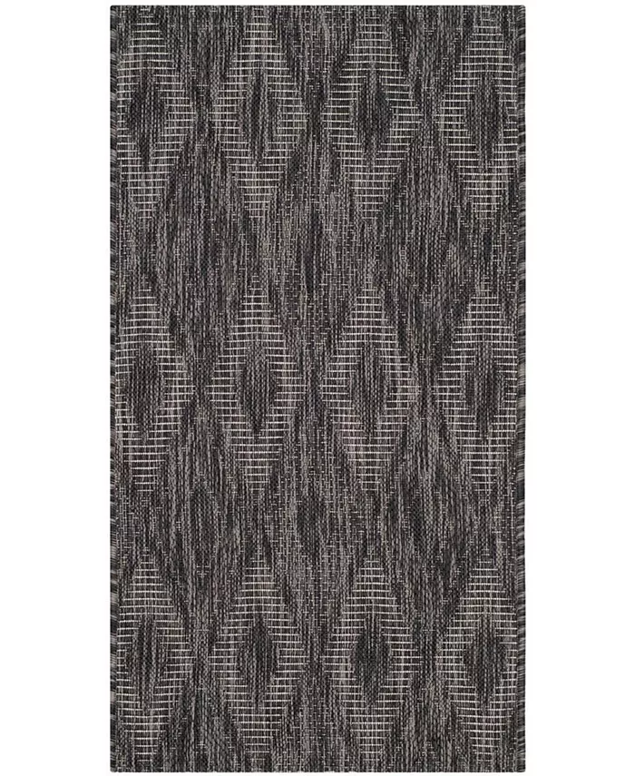 Safavieh Courtyard Black 2'7