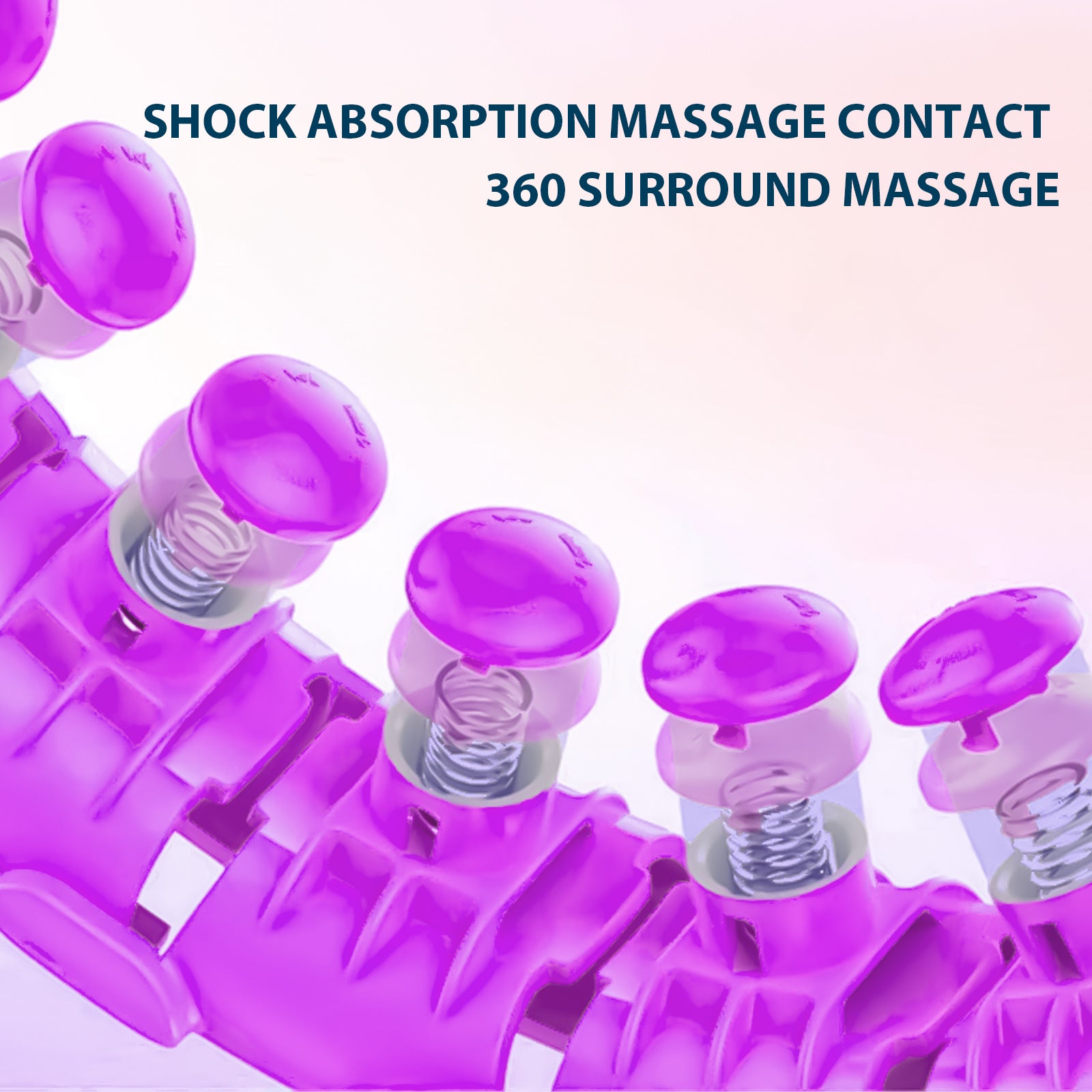 Aptoco 2 in 1 Smart  Fitness Hoop Adults 24 Detachable Knots Weighted Hoop for Exercise， Adults Waist Trainer with Auto-Spinning Ball， Purple， Christmas Gifts